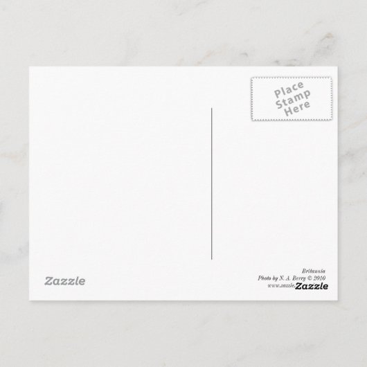 Carte Postale Britannia (Dos)