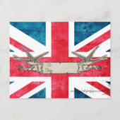 Carte postale britannique de jour de Valentines (Dos)