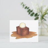 Carte postale britannique Sticky Toffee Pudding De (Debout devant)