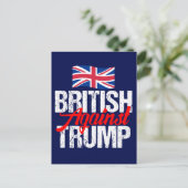 Carte Postale Britanniques contre Trump (Debout devant)