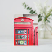 Carte postale British Phone Box, Londres Angleterr (Debout devant)