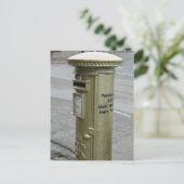 Carte Postale British pillar box (Debout devant)