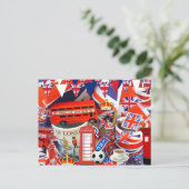 Carte postale British Souvenirs (Debout devant)