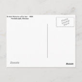 Carte Postale British Victorian pillar box - 1866 (Dos)