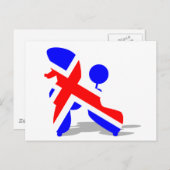 Carte Postale Britt poodle (Devant / Derrière)