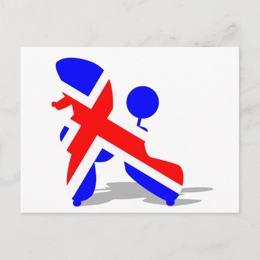 Carte Postale Britt poodle (Devant)