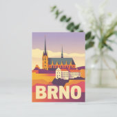 Carte Postale Brno vintage (Debout devant)