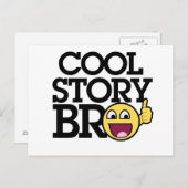 Carte Postale Bro histoire cool (Devant / Derrière)