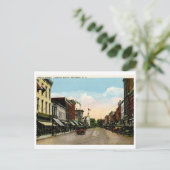 Carte Postale Broad St, Red Bank, NJ Vintage (Debout devant)
