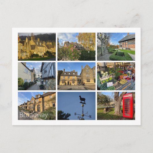 Carte Postale Broadway (Devant)