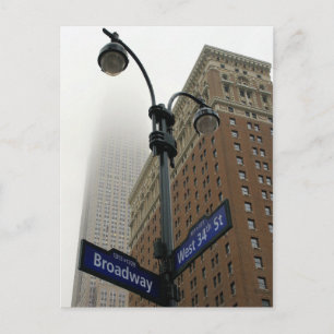 Carte Postale Broadway & 34th -Empire State Bldg - New York City