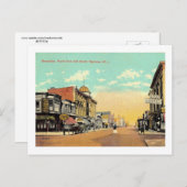 Carte Postale Broadway, Bayonne, New Jersey Vintage (Devant / Derrière)