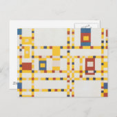 Carte Postale Broadway Boogie Woogie (Devant / Derrière)