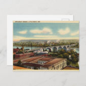 Carte Postale Broadway Bridge, Little Rock, Arkansas (Devant / Derrière)