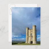 Carte Postale Broadway Tower, Près De Broadway, Worcestershire (Devant / Derrière)
