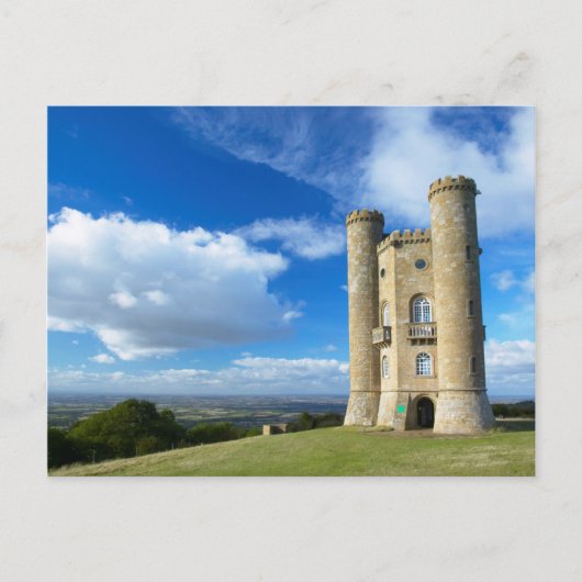 Carte Postale Broadway Tower, près de Broadway, Worcestershire 2 (Devant)
