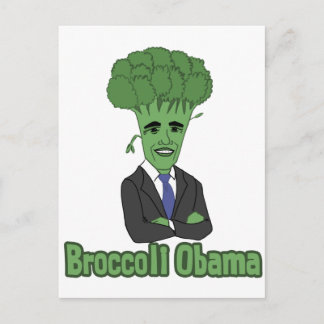 Carte Postale Broccoli Obama