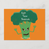 Carte Postale Broccoli Thunder_Cove effrayant (Devant)