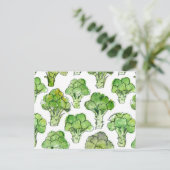 Carte Postale Broccolli - formel (Debout devant)