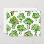 Carte Postale Broccolli - formel (Devant / Derrière)