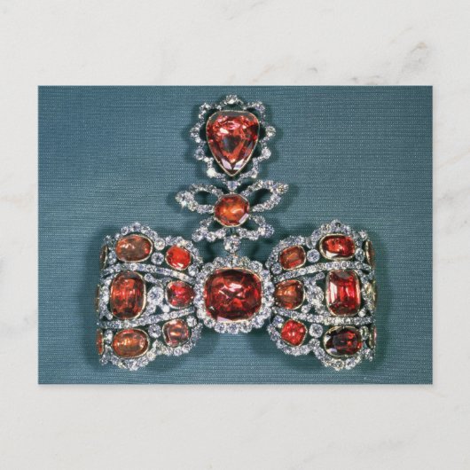 Carte Postale Broche à mâchoires avec brillant (Devant)