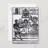 Carte Postale Brochure contre le tabac (Devant / Derrière)