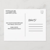 Carte Postale Brochure moderne Script Camion 3 Photo Green Holid (Dos)