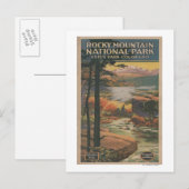 Carte Postale Brochure no 2 du mont Rocky Nat'l Park (Devant / Derrière)