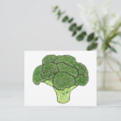 Carte Postale Brocoli (Debout devant)