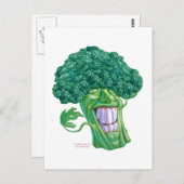 Carte Postale brocoli (Devant / Derrière)