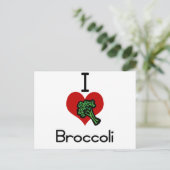 Carte Postale Brocoli de coeur (Debout devant)