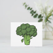 Carte Postale Brocoli vert (Debout devant)