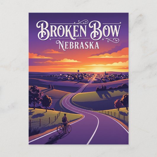 Carte Postale Broken Bow États-Unis (Devant)