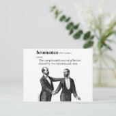 CARTE POSTALE BROMANCE (Debout devant)