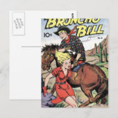 Carte Postale Broncho Bill (Devant / Derrière)