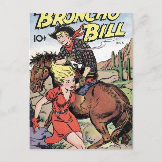 Carte Postale Broncho Bill (Devant)