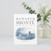 Carte Postale Bronte Country avec Haworth Church et Parsonage (Debout devant)
