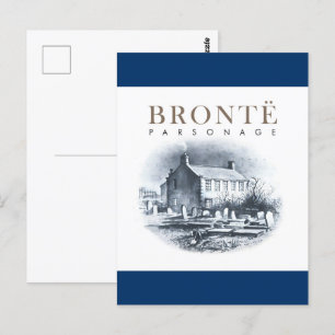 Carte Postale Bronte Parsonage Maison des Brontes