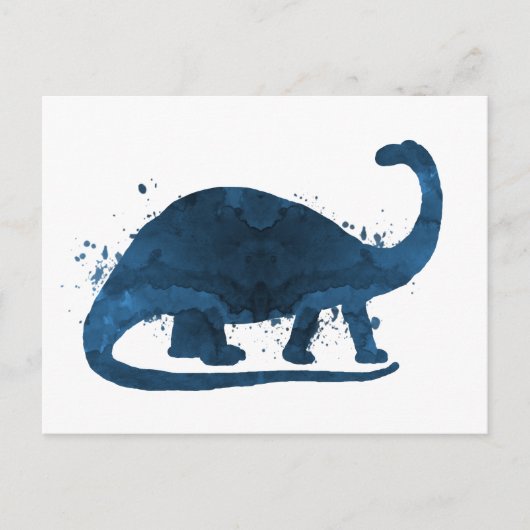 Carte Postale brontosaurus (Devant)