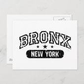 Carte Postale Bronx (Devant / Derrière)