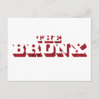 Carte postale Bronx Big Letter