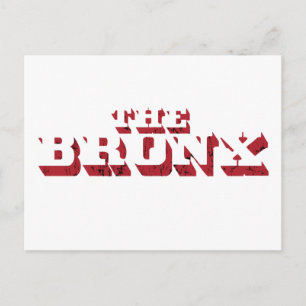 Carte postale Bronx Big Letter