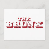 Carte postale Bronx Big Letter (Devant)