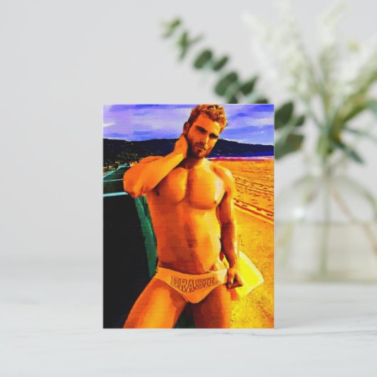 Carte Postale Bronze (Debout devant)