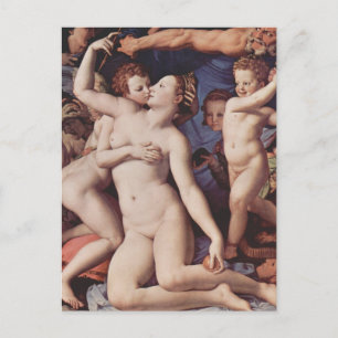 Carte Postale Bronzino - Allégorie de l'amour