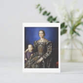 Carte Postale Bronzino Eleanor de Tolède et son fils (Debout devant)