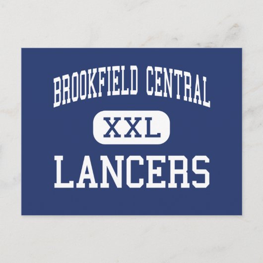 Carte Postale Brookfield Central - Lancers - High - Brookfield (Devant)