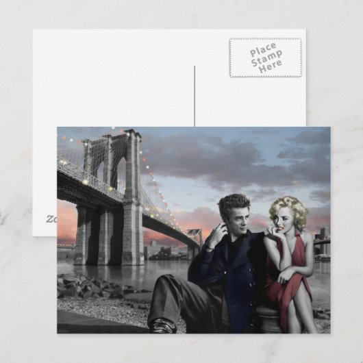 Carte Postale Brooklyn (Devant / Derrière)