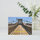 Carte postale Brooklyn Bridge (Debout devant)