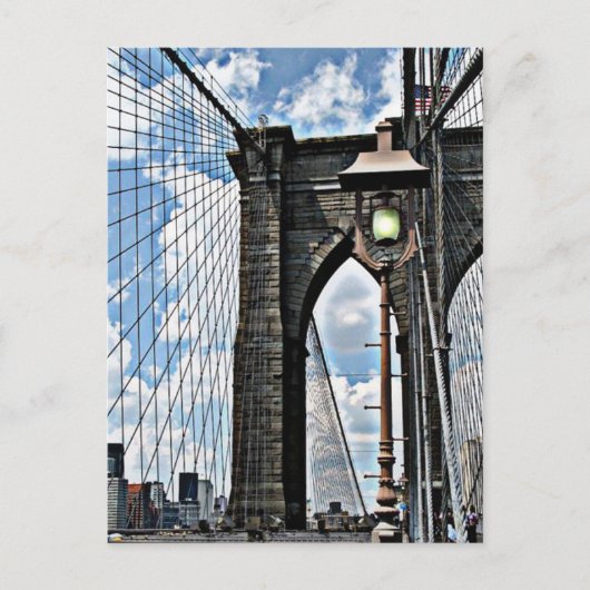Carte postale Brooklyn Bridge (Devant)